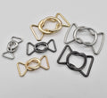 DK-15-1 Decorative 8-shaped 25mm 40mm Shoulder Strap Adjustment Connect Buckle Simple Elastic Belt Accessories for Apparel