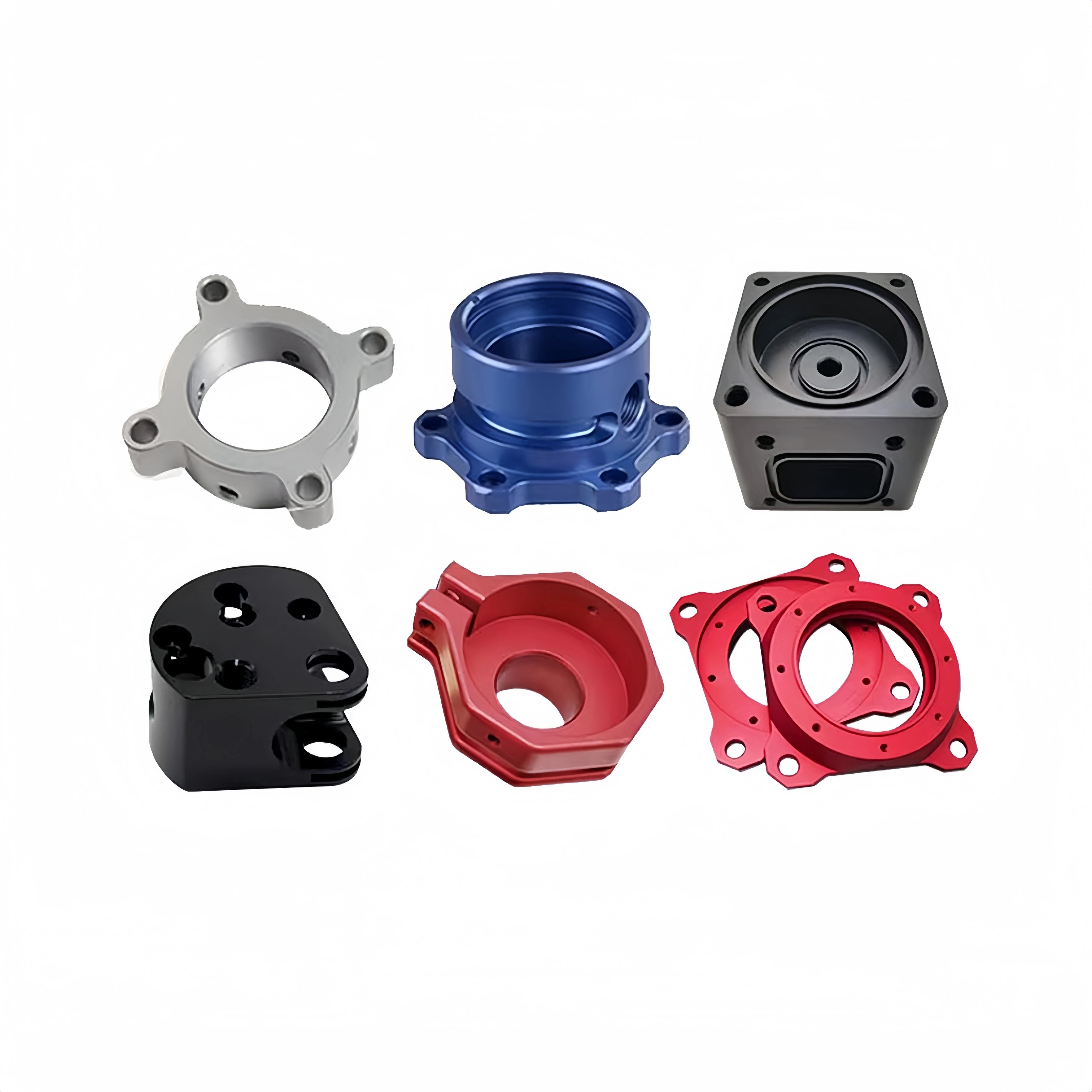 Precision CNC Machining Customized Titanium Alloy and Stainless Steel Anodized Milling Turning Parts