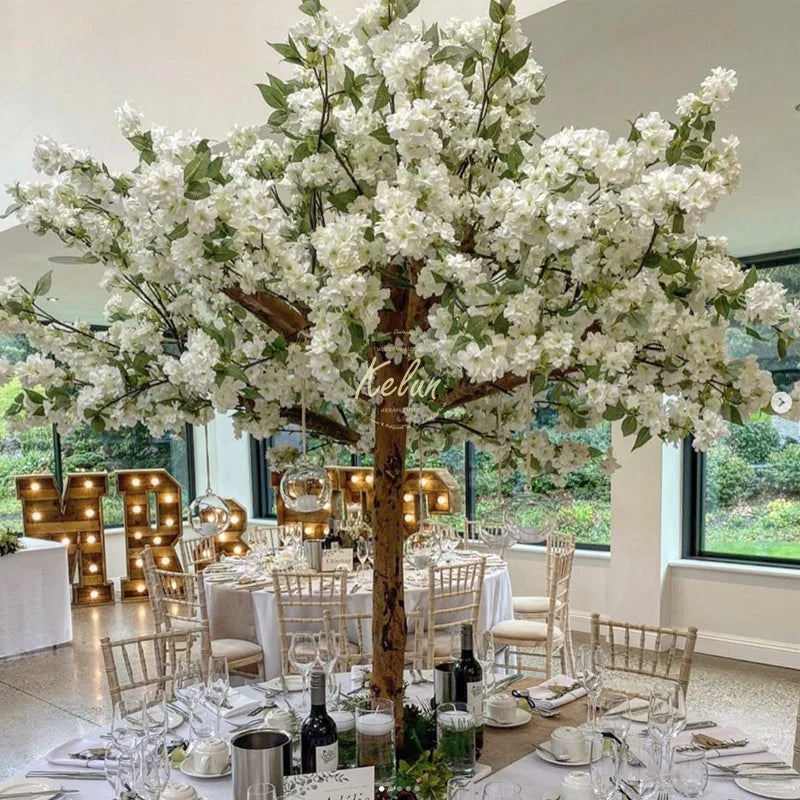 GJ-AT03 Factory Price Artificial Cherry Artificial Cherry Blossom Tree for Decoration Cherry Blossom Tree for Wedding Decor