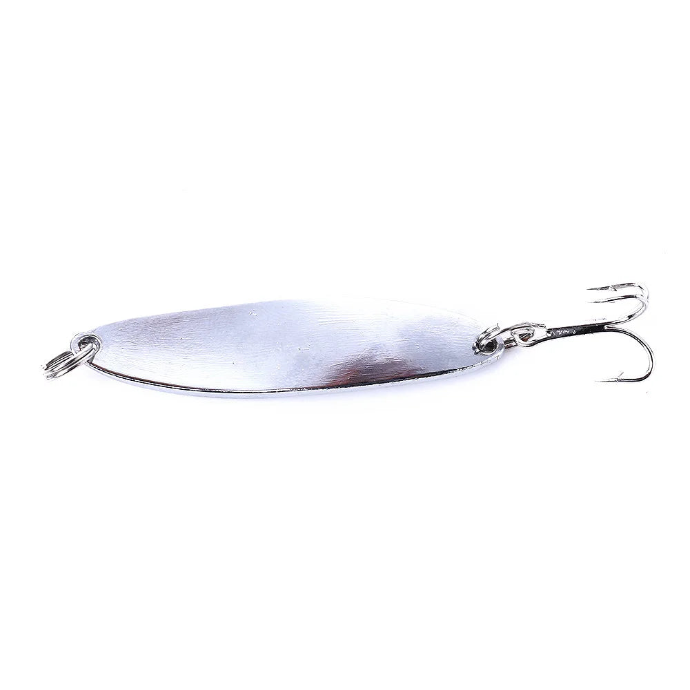 Wholesale SP016 5cm 7.1g Artificial Metal Sequin Spinner Bait Spoon Fishing Lure with Treble Hook