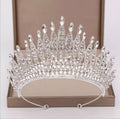 Crystal Bridal Tiara Crown Headbands Tiaras Crowns Wedding Head Jewelry for Women