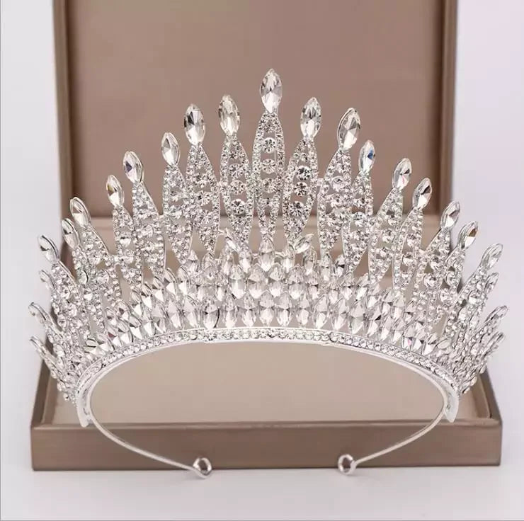Crystal Bridal Tiara Crown Headbands Tiaras Crowns Wedding Head Jewelry for Women