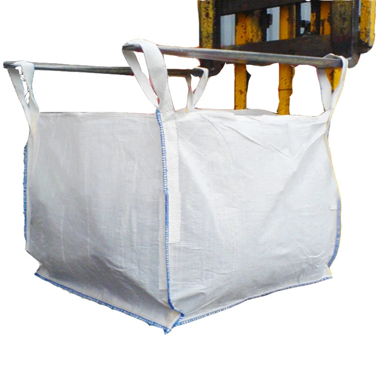 EGP  2024 PP Jumbo Woven Bulk Bag Big Recycling Loading 1 Ton 2 Tons Food Grade Fill Spout and Bottom Tubular U Panel Bag