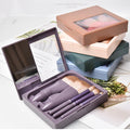 5pcs Makeup Brush Set With Mirror Soft-bristled Eye Shadow Brush Portable Factory Wholesale Makeup Tools
