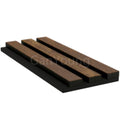 Sound Absorption Polyester Fiber MDF Wood Slat Acoustic Panel