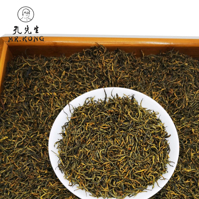 Free Sample Premium Quality Jin Jun Mei Chinese Refined Black Tea Sweet Taste Loose Leaf Health Tea