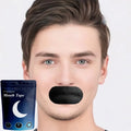 HLK Innovative Sleeping Product Anti Snoring Sleep Strips Cotton Black Mouth Tape Mouthtape for Nasal Breathing Hypoallergenic