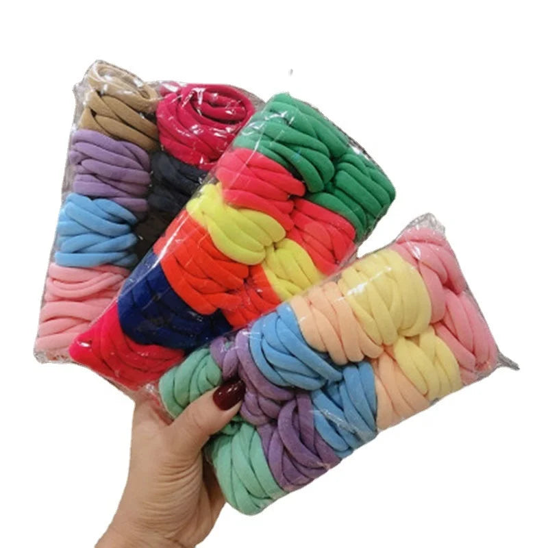 Korea Rubber Band Silicone Strip Hair Accessories Hair Rope Tail Elastic Hair Tie