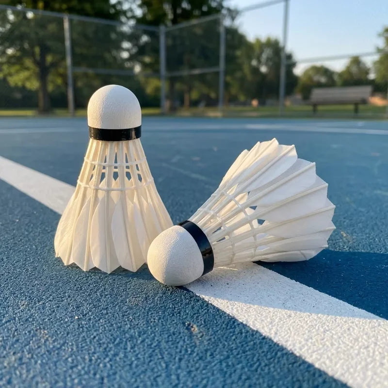 Original Factory Dmantis G8 Goose Feather Badminton Shuttlecock Durable Badminton Ball Suitable for Training or Tournament