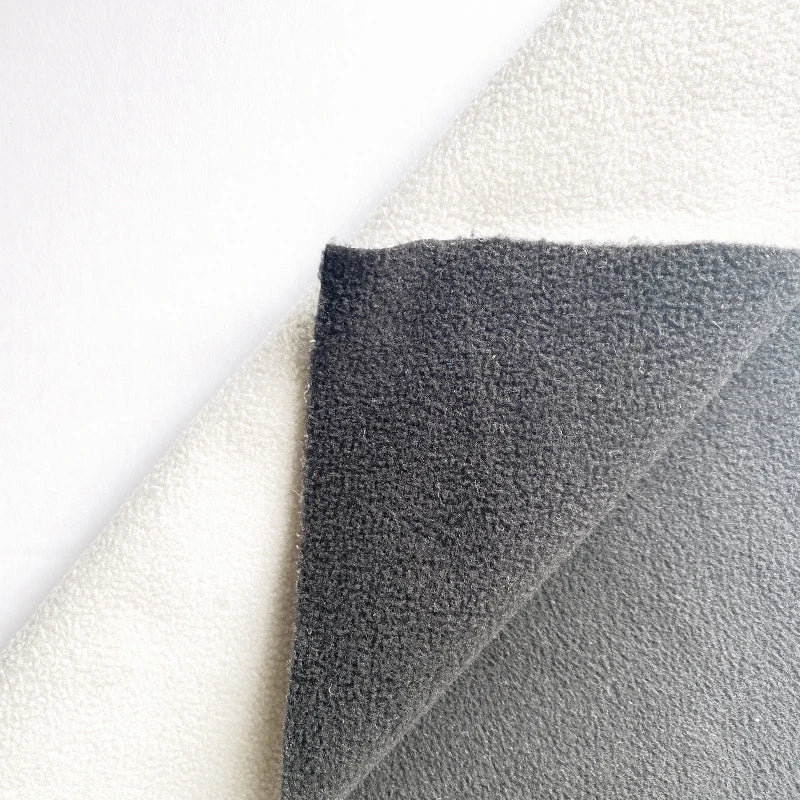 Polar Fleece 2 Layers Composition Fabric 100D/144F Polar Fleece Fabric