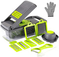 Good Reputation Multi Manual Fruit Chopper Slicer Kitchen Cutting Tool Vegetable Cutter With Strainer