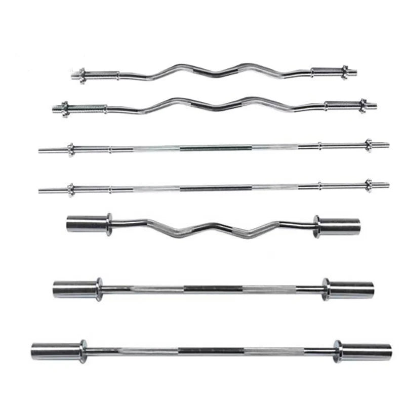 Coexistence Stainless Steel Adjustable Weightlifting Barbell 20kg for Strength Training Home Use Unisex