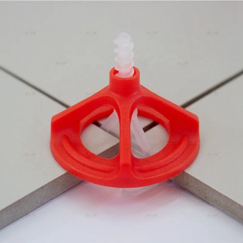 JNZ High Quality Modern Design Durable Tile Spacers Spin Doctor Rotate Screw Reusable Floors 1.5mm Thickness Hospital Apartment