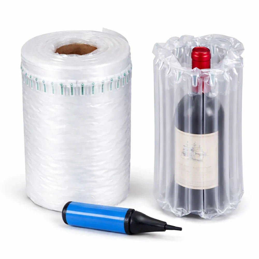 65 - 120 CM Heavy Duty Inflatable Air Column Wrap Film Roll - Shockproof Protective Packaging Cushioning Packing Material