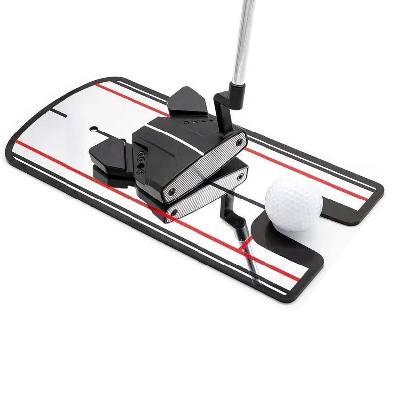 Customize Logo Golf Putting Mirror Alignment Training Aids Wholesale Acrylic Golf Putting Mirror