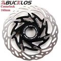 BUCKLOS RT-MT860/760 Centerlock Disc Brake Rotors 160mm Lock Ring Brake Disk Rotor 2/1pcs MTB Road Bicycle Floating Rotors