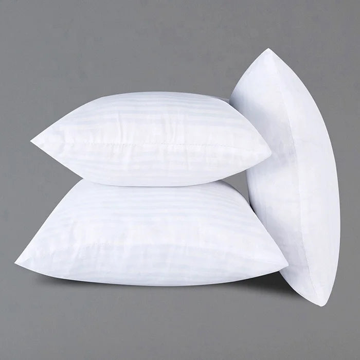 Cheap 100% Polyester Synthetic Pillow Inserts Stripe Poly Blend Pillow Insert