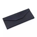 Custom Logo Popular Black Foldable Glasses Box Sunglasses Packing Eyeglasses Case Triangle Glasses Case Sunglasses