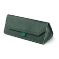 2026 Fashion Custom Folding Eyeglass Cases With Logo Triangle Folding Fashion Eyeglasses Case