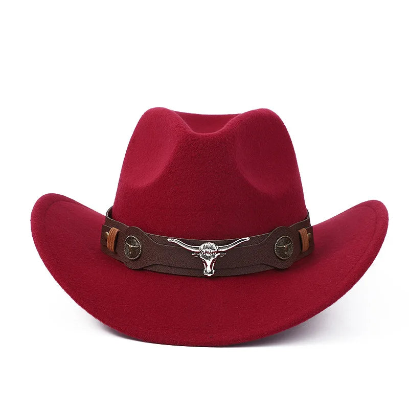 Wholesale Hot Selling Spring Autumn Blank Jazz Hats Custom Cowboy Hat