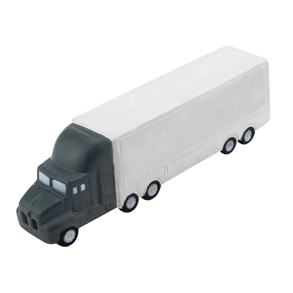 Promotional PU Foam Anti Stress Long Truck Custom Logo Promotional Gifts ST004 Stress Relieve Ball Stress Long Truck in Stock
