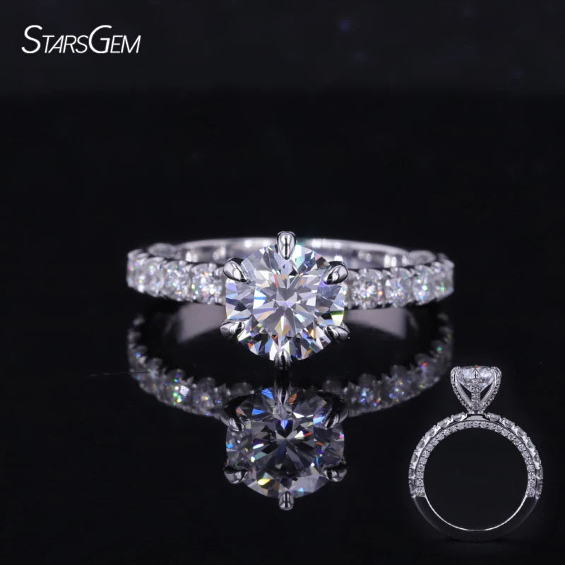 Synthetic Stones Ring Custom Design