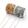 1 Metres/strip 3 Colors Copper butterfly Metal Chain for Jewelry Making DIY Necklace Chains Foot Chain Accessories Y30