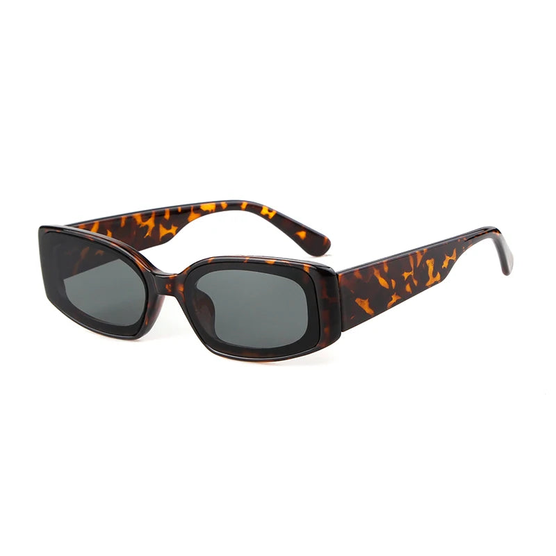 Custom Small square Sunglasses Women Classic Retro Rectangle Shades 2025 Trendy Jelly Sun Glasses Men