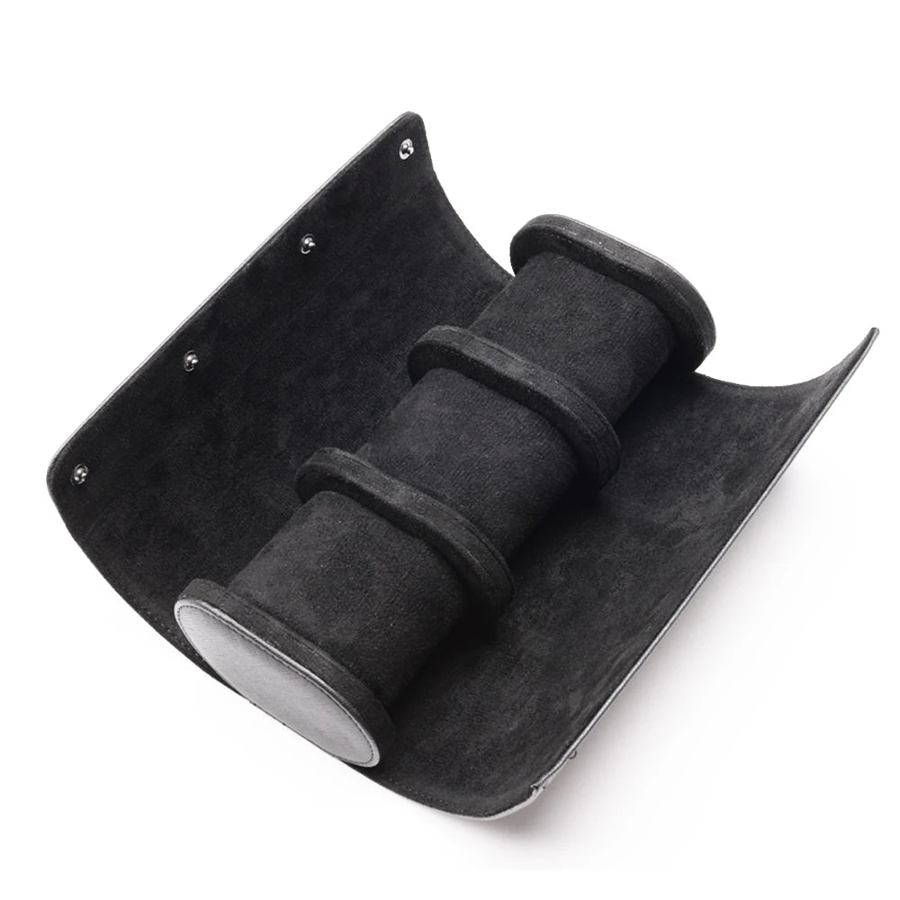 Ysure Wholesale Custom Jewelry Bracelets Watch Holder Display High Cylindrical Jeweler Holder Stand Travel Portable Jeweler Box