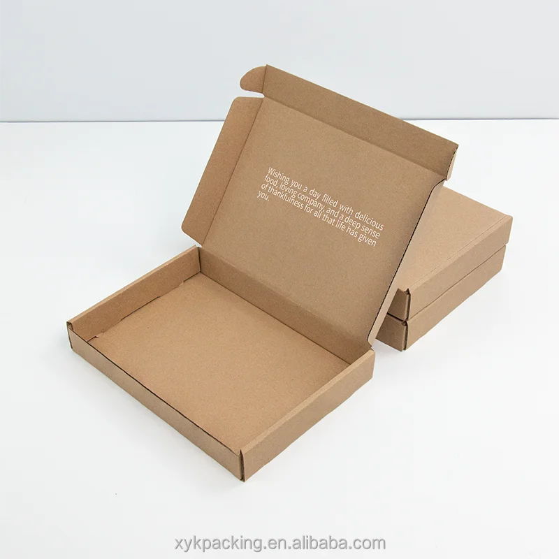 Custom Luxury Business Packaging Boxes Cardboard Clothing Boxes Shipping Mail Boxes