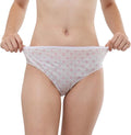 Eco Friendly Underwear Panties Handy Briefs Women's Disposable Underwear for Hospital Stays and Hotel Trips