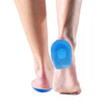 Gel Heel Cups Heel Cushion Bone Spur Plantar Fasciitis Support Shoe Inserts for Achilles Feet Shock Absorbing Protector Pads