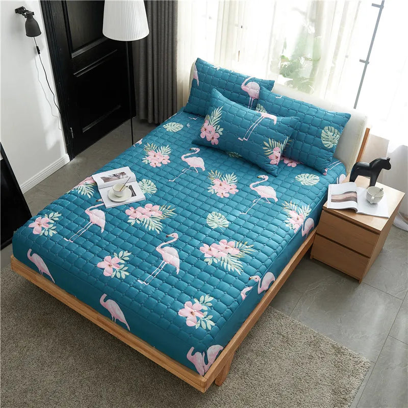 Elastic Fitted Sheet Super Soft Luxury Cheap Sale Queen Size Printed Bed Sheets Bed Sheeting Home Hotel Polyester / Cotton 300tc