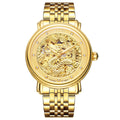 Mechanical Automatic Men Steel Yellow Dial Vintage Japan Made Watch Run Order