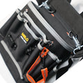 MELOTOUGH Utility Canvas Tool Bag Small Organizer Tool Bag for Electrician Plumbing Gardening HVAC