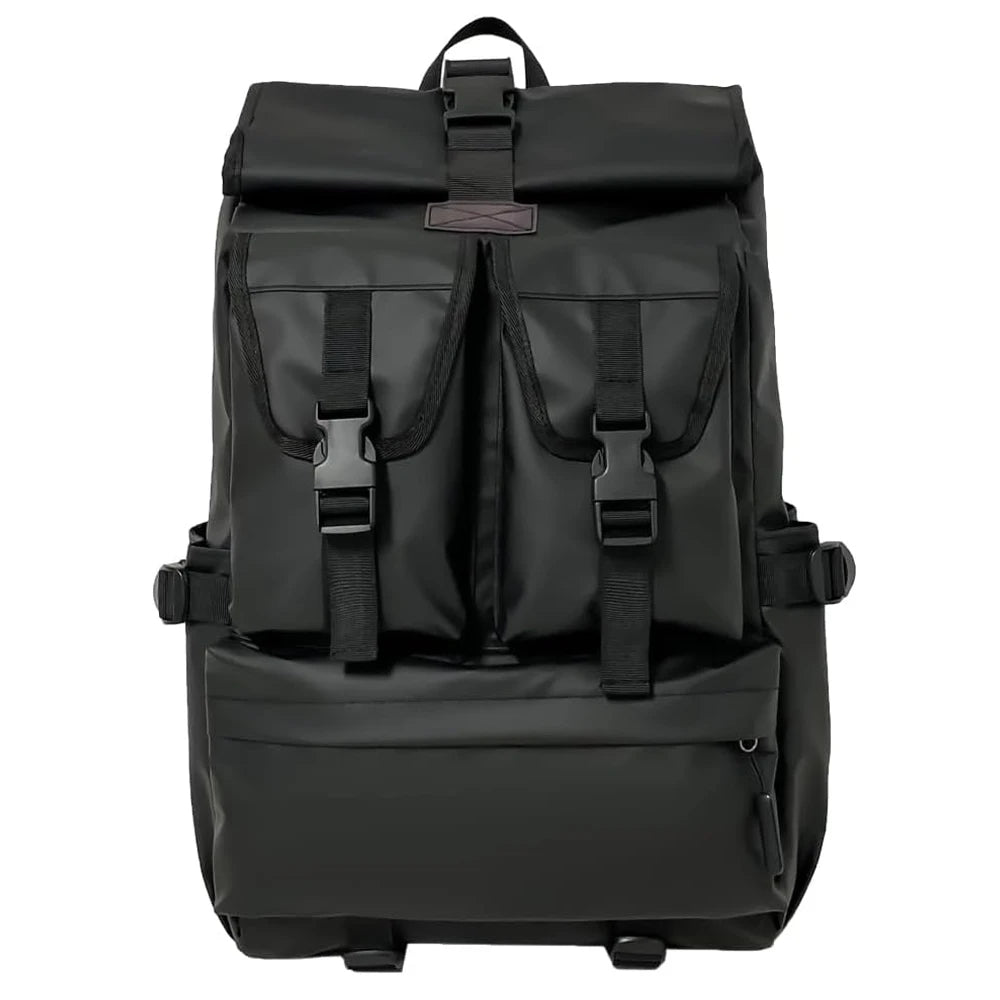 Best Large Black Lightweight Waterproof Work Travel Backpack Bag with Laptop Sleeve Computer Compartment for Mens
