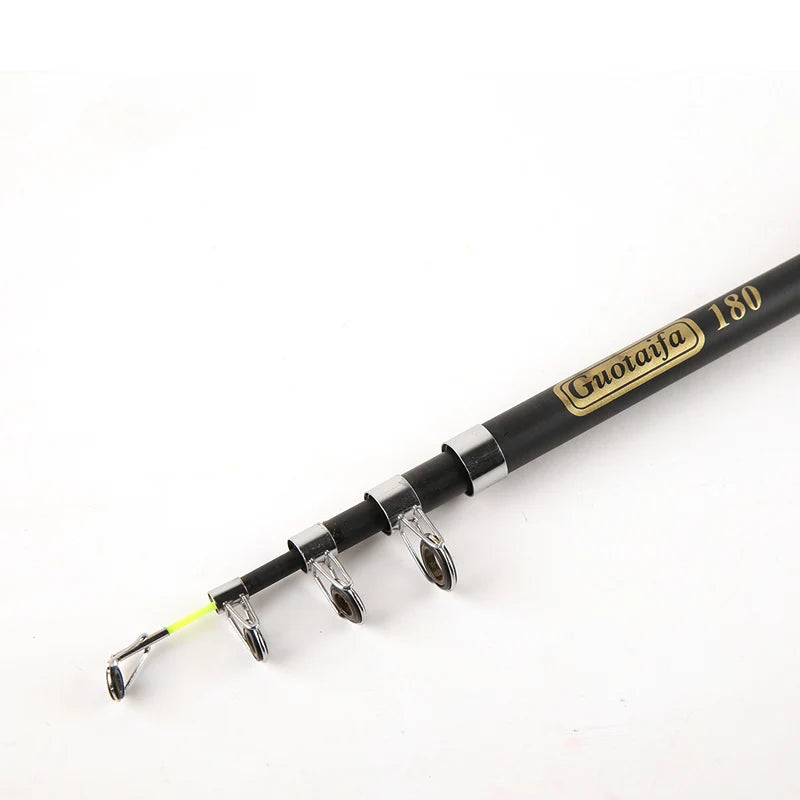 Telescopic Surf Fishing Rod 1.8m-3.6m Glass Fiber Super Hard Long Throw Sea Boat Fishing Rod