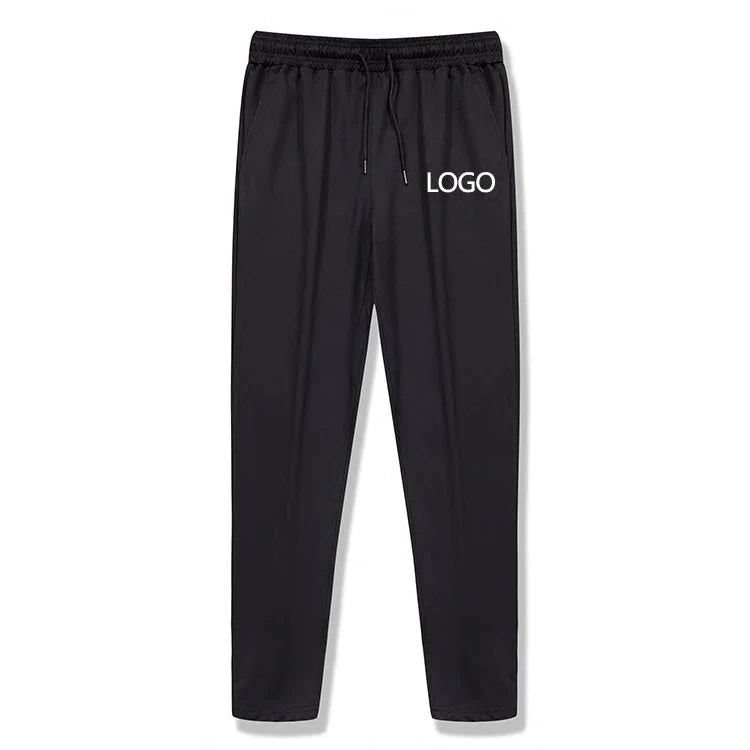 Wholesale Embroidery Custom Logo Unisex Sweatpants Long Casual Pants Blank Mens Straight Leg Trouser Sweatpants