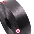 Black 25mm 1mm Ultra Thin Embossed Custom Texture Not Easy to Break Waterproof Eco-Friendly TPU Coated Webbing Easy to Clean