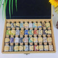 Crystal Crafts Chips Bottle Carved Crystal Raw Stone Gift Box for Gift