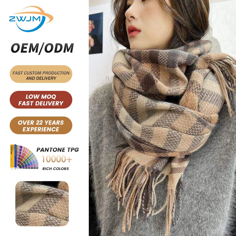 Women's Winter Scarf Shawl Cotton Knit and Beanie Pashmina Printed Digital Traditional Scarf and Wrap