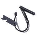 Paracord Wrist Strap Survival Gear Waterproof Ferrocerium Rod Fire Stick Fire Starter