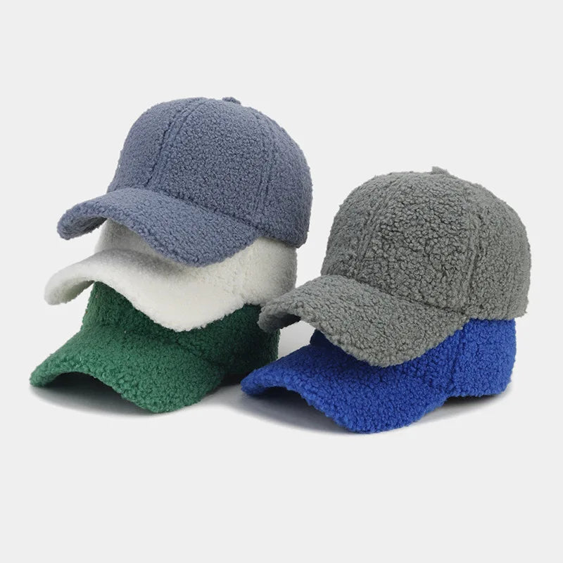 2023 Winter Fashion Women Thick Winter Baseball Cap Running Sports Hat