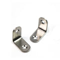 Heavy Duty Construction Fence Mounting Straight Brackets Angle Anchor Welding Glass Holding Inside Corner Bracket