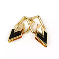 MeeTee BF989 23*51mm Alloy Side Clip Buckle for Handbag Decorative Clasp Hanging Hook with Screw Bag Chain Clip Ring Buckles