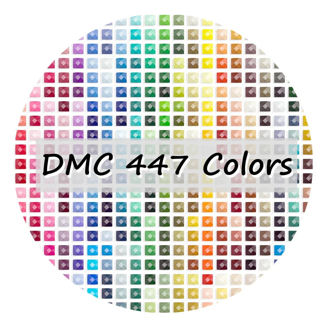 R-002  Spot DMC 447 Colors Square Resin Drill 2.5mm Square Beads Diamond Art Painting Resin Drills