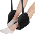 Airplane Foot Hammock Adjustable Foot Sling for Airplane with Memory Foam | Portable Footrest Under Desk for Work Relaxation
