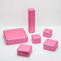 Wholesale Set Packaging Boxes for Jewelry Custom  Luxury Pu Jewelry Gift Box Sets Women Watch Jewelry Fashion