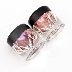 Plastic Make up Eye Shadow Nails Powder Paint Jewelry Cosmetic Sample Empty 3 Gram Container Jar