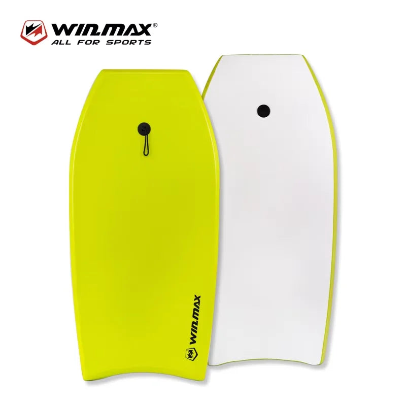 Win. Max 41.5" Wholesale EPS Core Progressive Rocker Beginner-Friendly Bodyboard Slick Bottom for Men for Offshore Ocean Waters